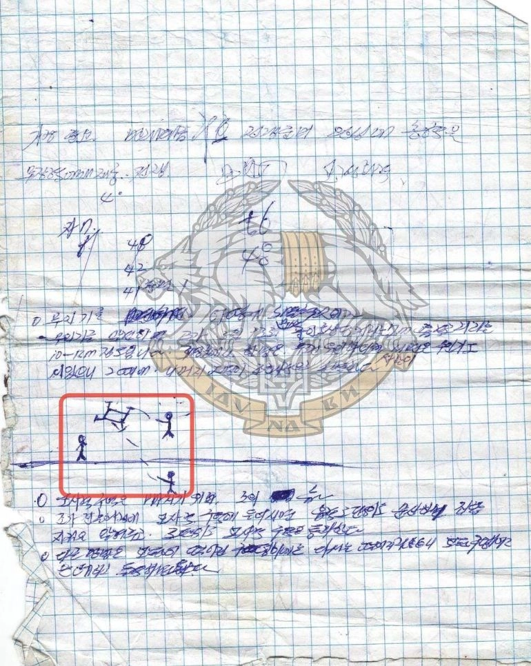 North Korean anti-drone tactic involving the use of “live bait” — a human decoy.