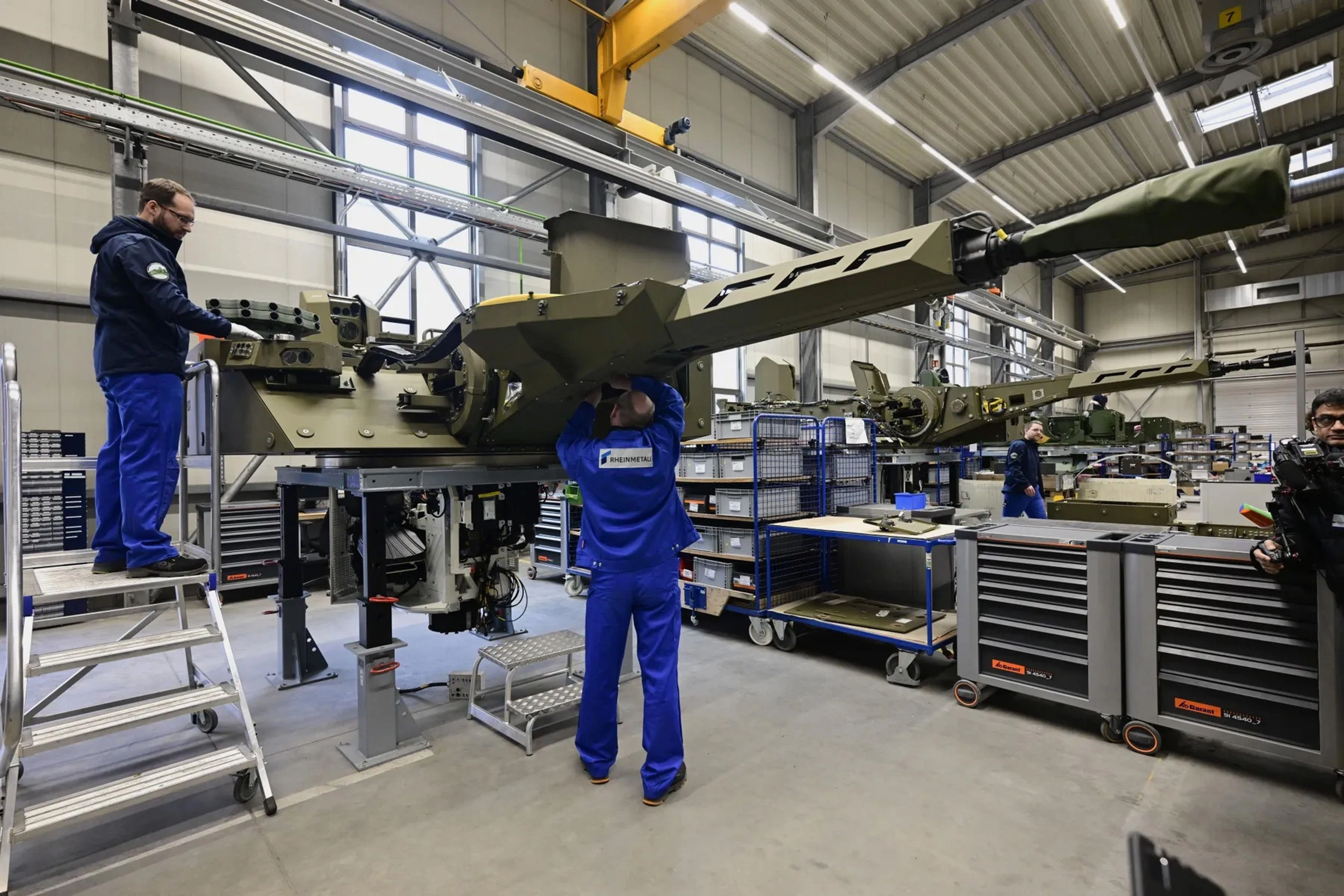 Rheinmetall plant, Germany