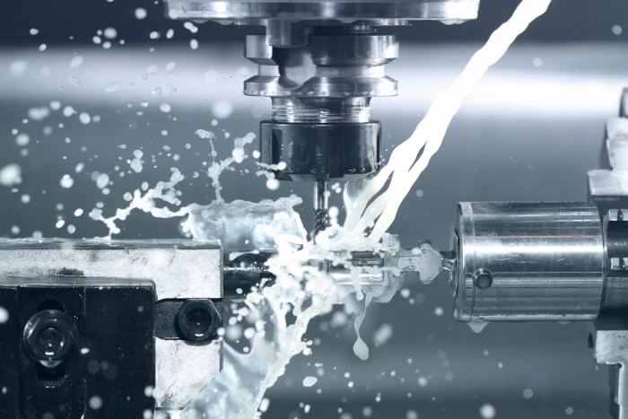 Water-miscible drilling coolant. Photo from the Addinol website