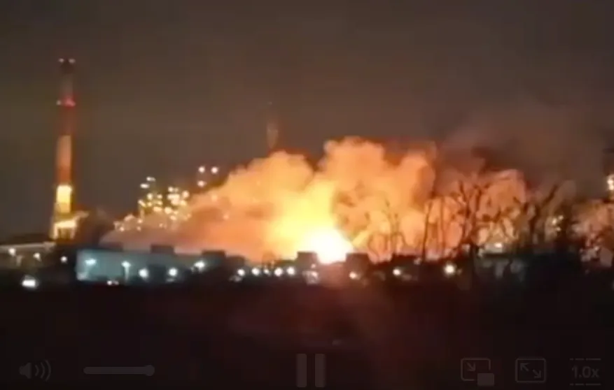 Ukraine launches large-scale attack on multiple Russian regions, Engels oil depot ablaze, fires reported at facilities in Saratov and Kazan