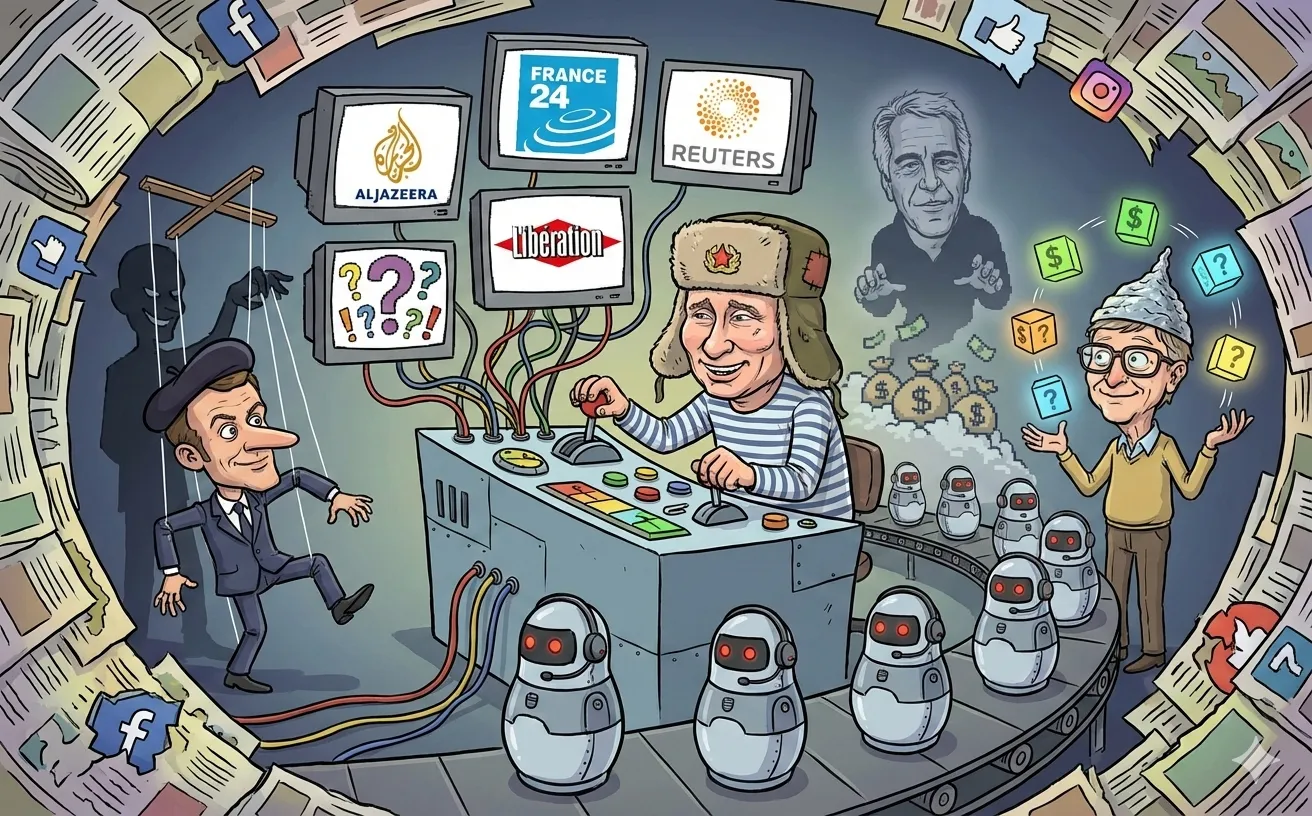 Russia’s Matryoshka bots begin Epstein-themed disinfo campaign, focusing false claims against Ukraine and France