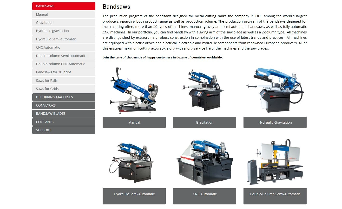 Pilous-Pásové Pily machines, like other equipment exported by Czech firms to Russia, are dual-use and can be employed in both civilian and military production.