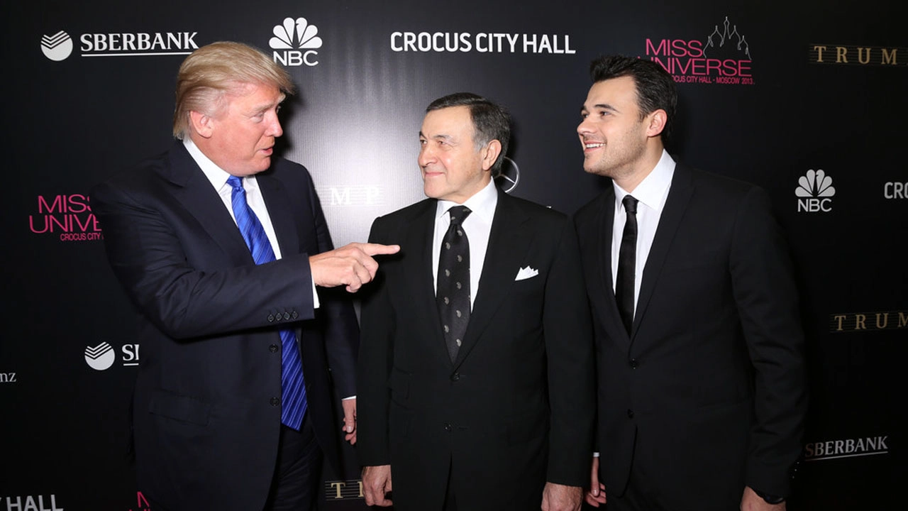 Trump and the Agalarovs, 2013