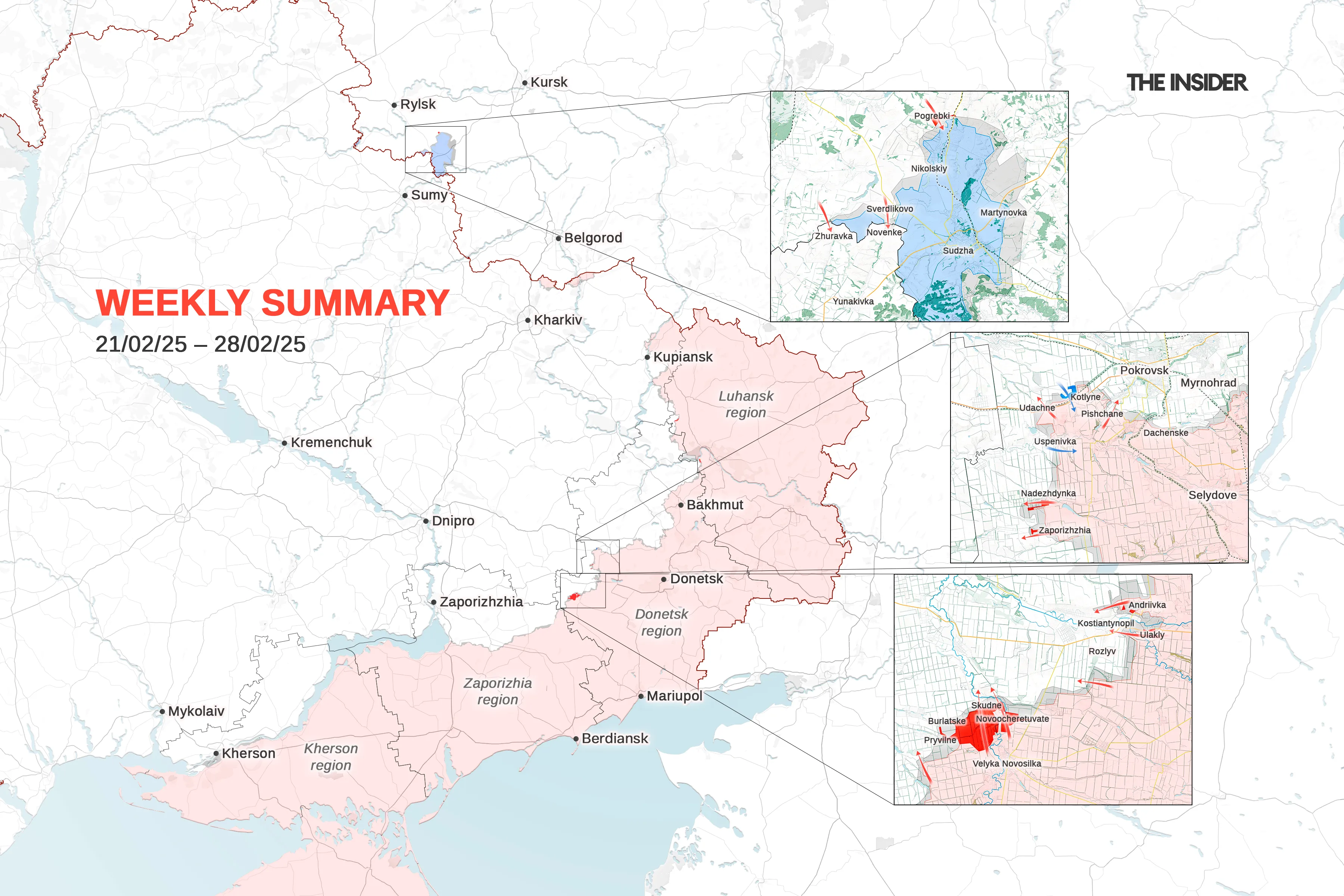 Weekly Russia-Ukraine war summary: Fighting in “borrowed” Toretsk, the AFU seizes the initiative at Pokrovsk, scandal in Washington